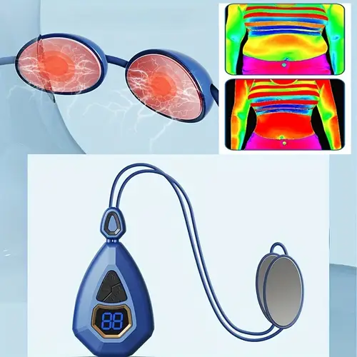 home relaxation portable neck and shoulder massager with stylish pendant massage 15 levels usb powered office home and travel relaxation ideal gift for men and women neck massager