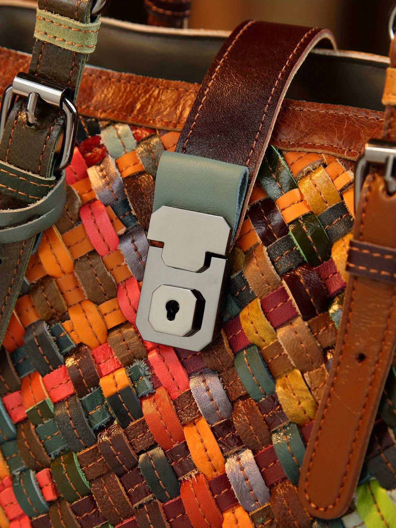 Handbag worn crossbody style