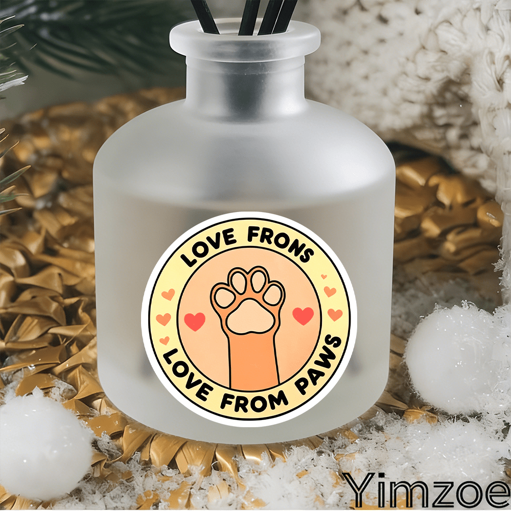 yimzoe adesivi decorativi a tema     e cuore - adesivi per piccole  ,  , planner, scrapbooking, confezioni regalo, progetti di artigianato e forniture per ufficio - etichette decorative estetiche, espositore per   di gioielli e forniture per imballaggio
