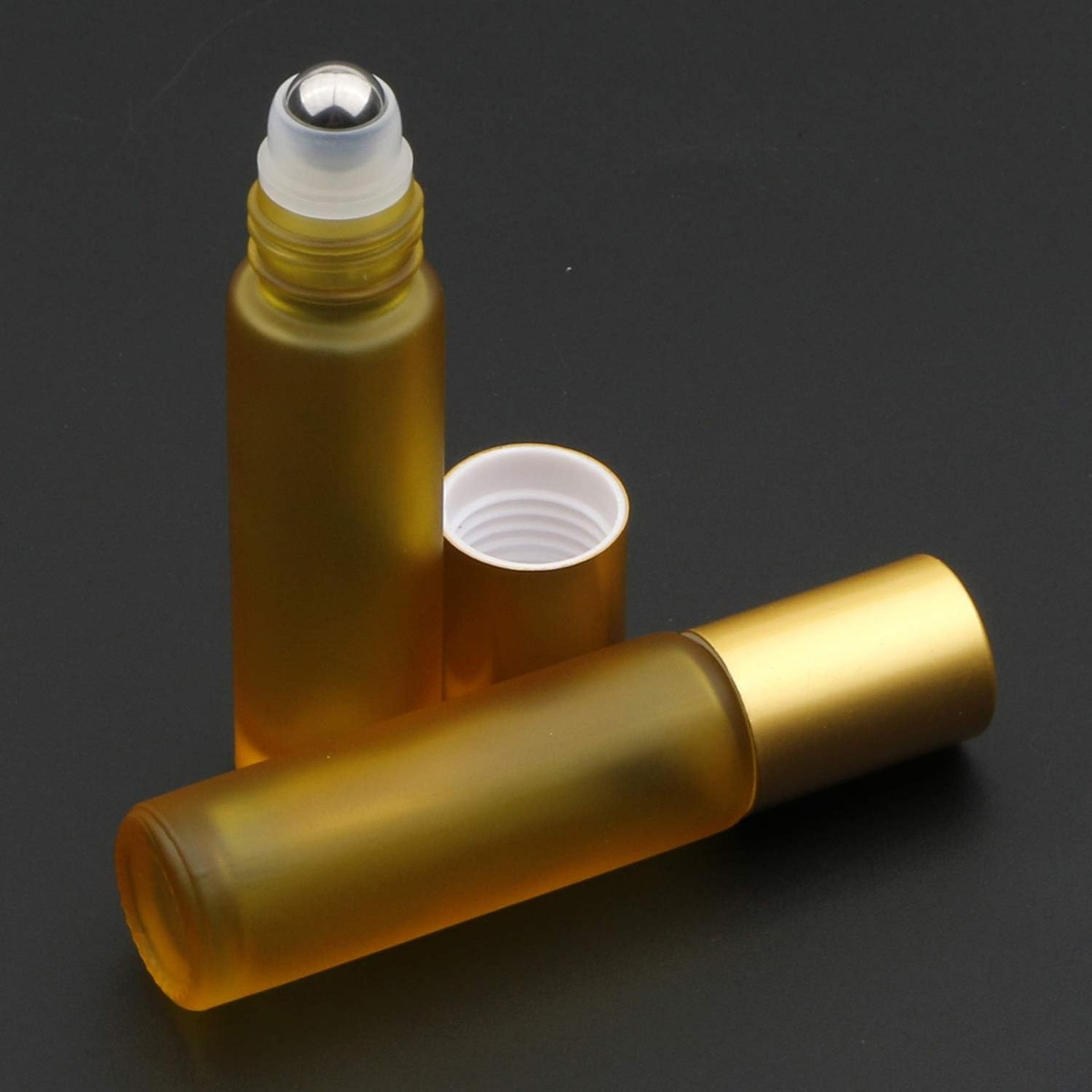 

10pcs 10ml Essential Oil Roller Bottles, Sample Vial Bottle For Aromatherapy, Essential Oils, Perfumes And Lip , Pack Of 10, Travel Friendly, Perfume Sample Dispenser, Leak-proof, Refillable,