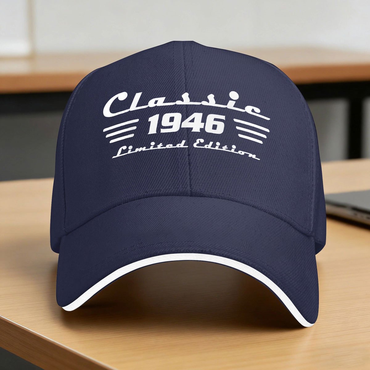 TEMU Men's 80th Birthday Suitable For 80 Year Olds - 1946 Year Of Birth Retro Trucker Hat With Number 80, Hand Washable For Parties, Gifts & Outdoor