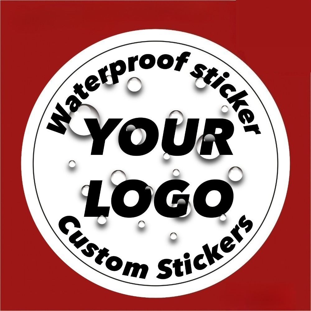 TEMU Custom 50/100/200/230pcs 3/4/5/6/7/8/9/10cm Personalized Sticker Logos, Custom Label Stickers. Suitable For Various Occasions, Supports Custom