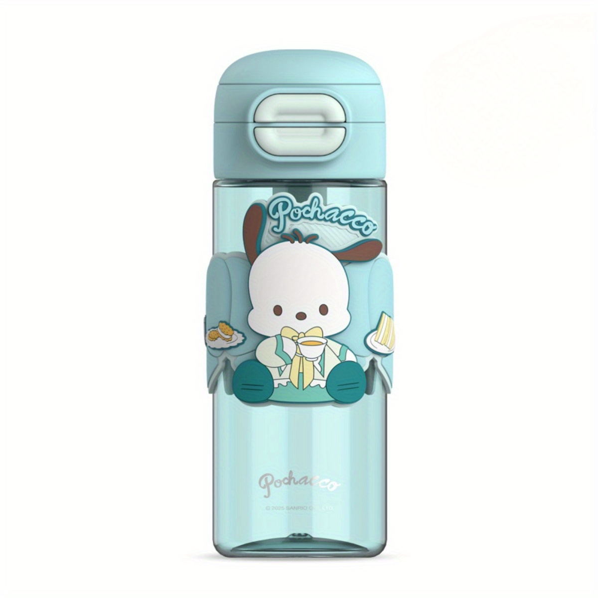 double drink straw bottle cute purple portable plastic cup with clear lid     women featuring   character design Product details 7