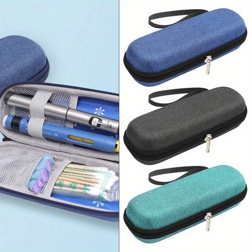 waterproof insulin cooling bag pill protector medicla cooler travel case diabetic pocket thermal insulated without gel