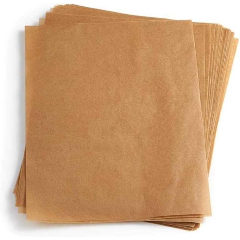 pre-cut natural unbleached heavy duty baking parchment paper - nonstick, reusable & resealable roll, individually wrapped sheets for 18x13 inch pans | greaseproof,   baking, easy clean | fits half-sheet &  ,, durable, cost-effective | ideal for, bread, roasting vegetables | compatible with   Product details 0