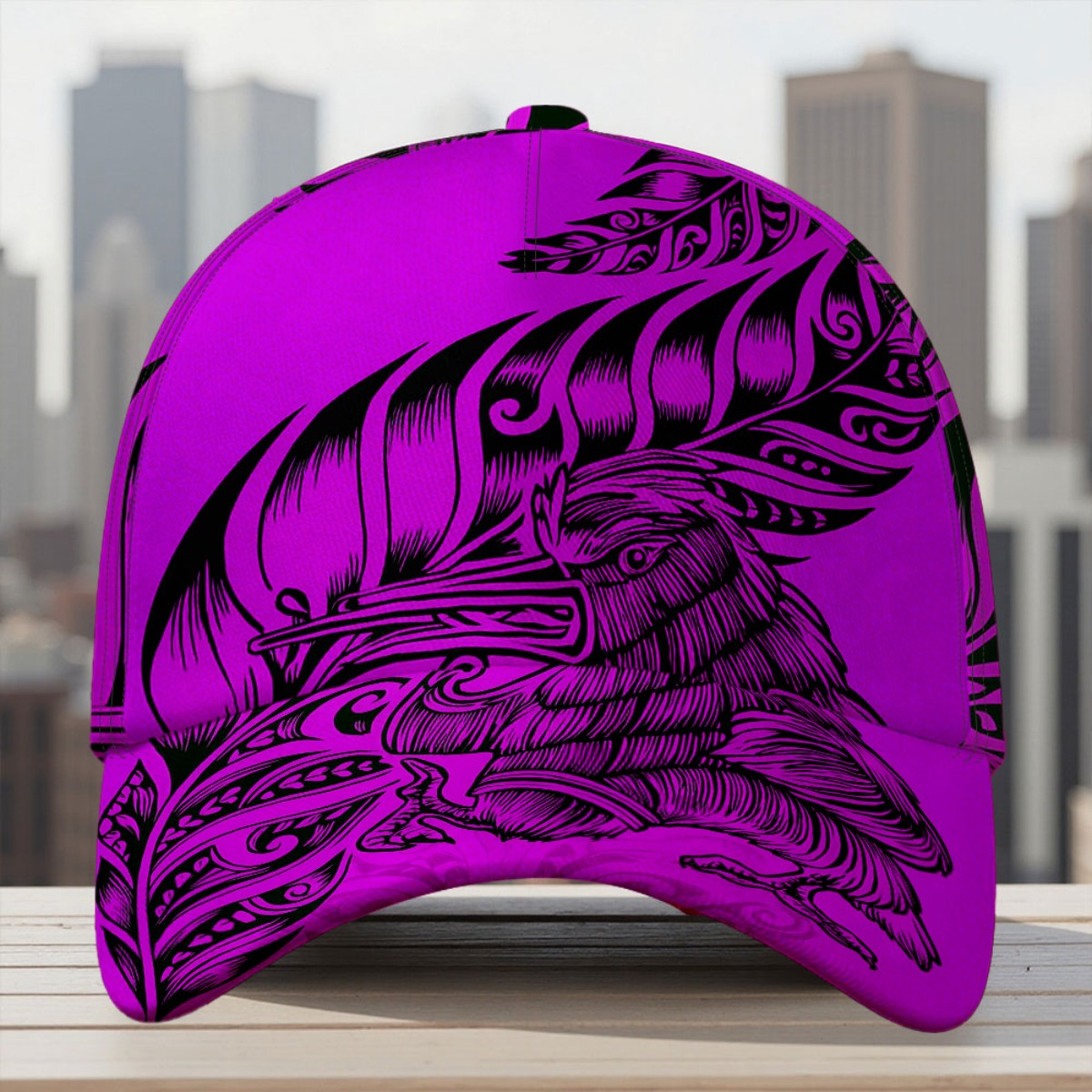 TEMU 1pc Featuring A Print Of A Kiwi Bird, This Classic Baseball Is Designed For Men And Women. It Boasts A Sporty And Funky Style, For Outdoor