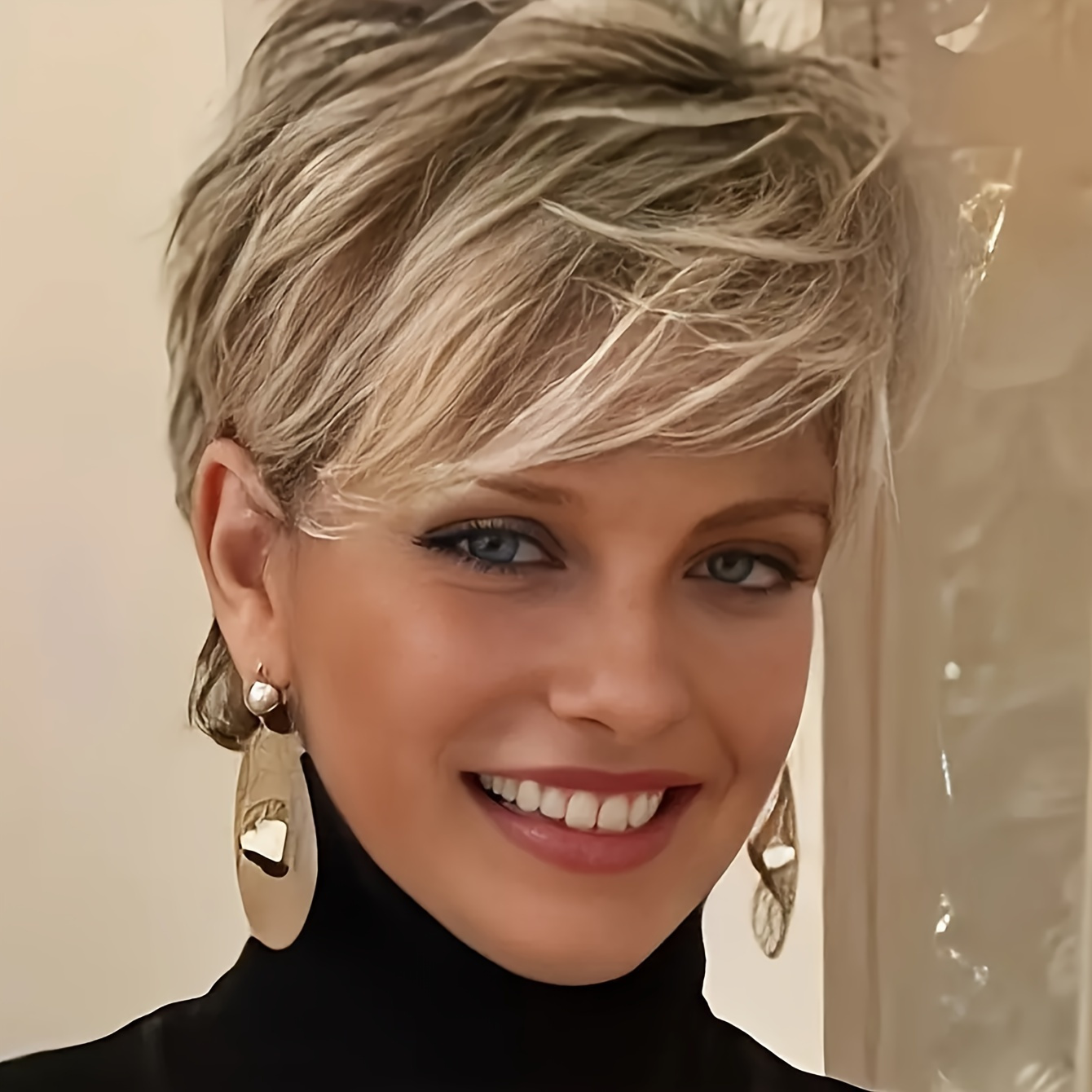 

Women' Short Bob Wig, Fiber, Straight Hair Synthetic Wig, Comfortable Basics Style, With Cap For Women