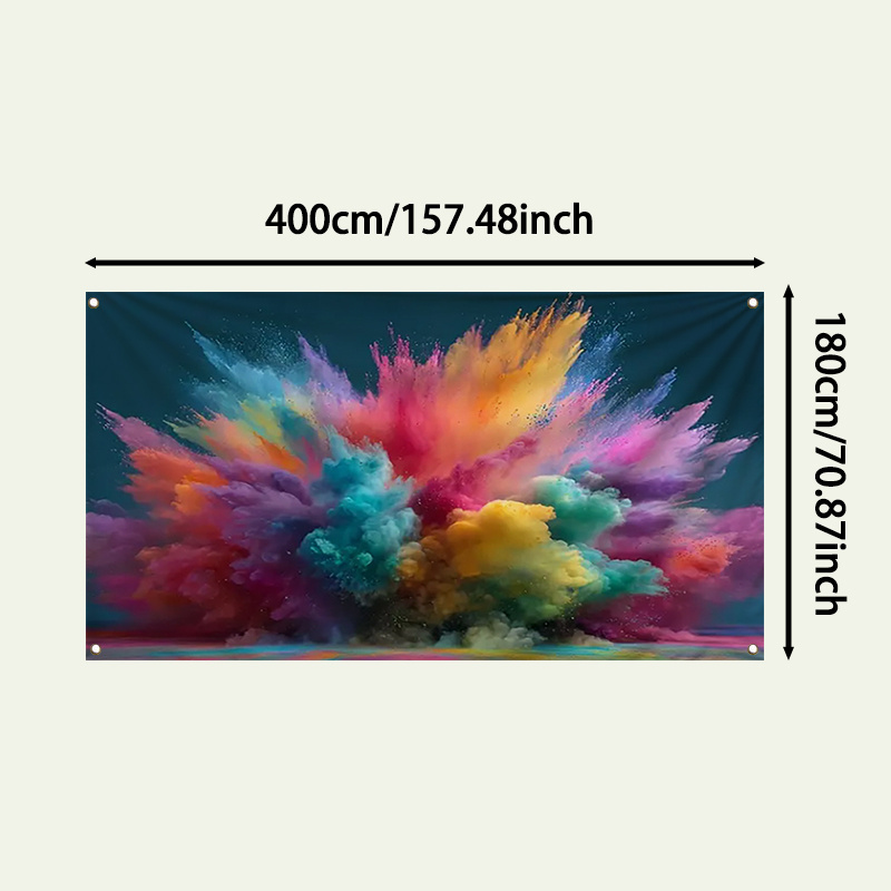 TEMU Custom Large Banner, Flag & Poster - Heavy-duty With Personalized Text/logo - Jumbo Sizes For Birthday Parties, Ideal For Indoor/outdoor
