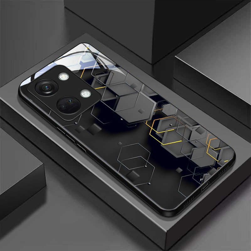 TEMU Phone Case - Creation Of A Technology Block That Fits The Glass Phone Case