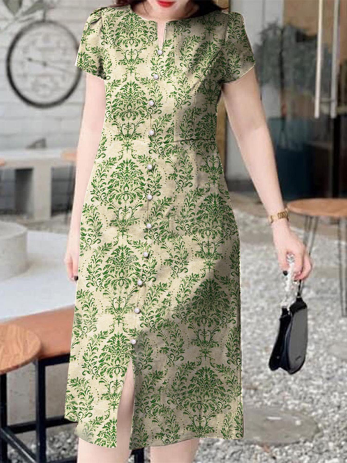 a line dresses midi sold on Temu United States