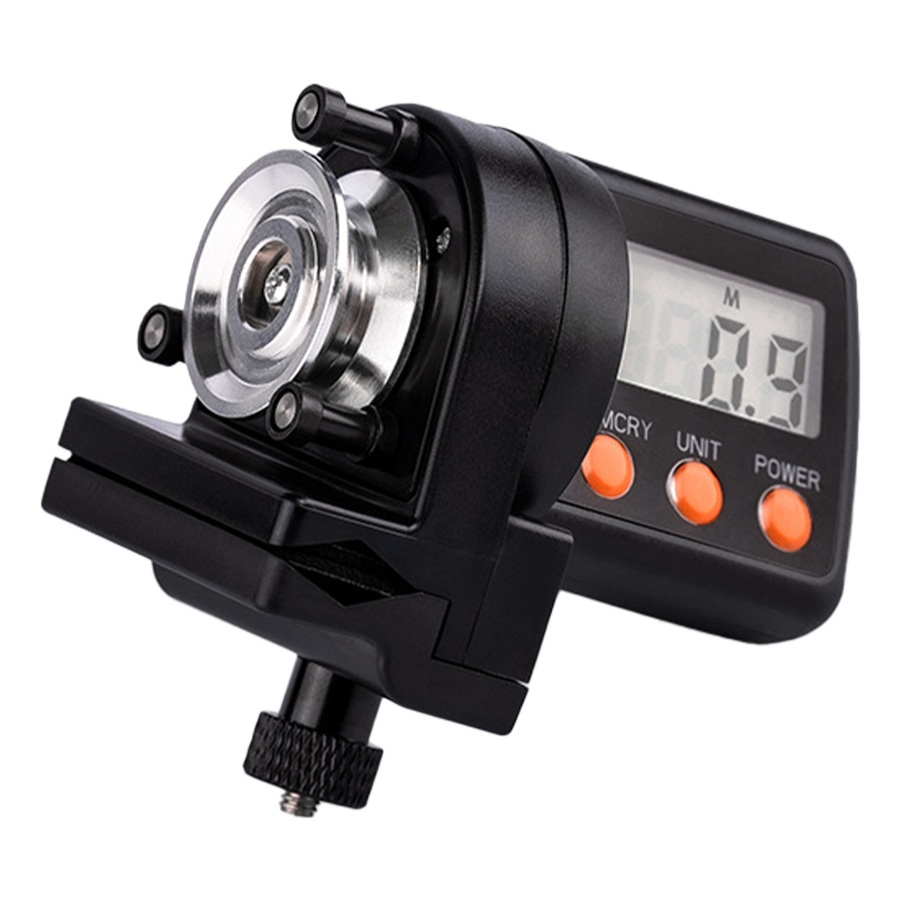 TEMU Electronic Fishing Line Length Counter Roller-type Bidirectional Counting Measurement Device For Spinning Reels Baitcasting Reels Fishing Tackle