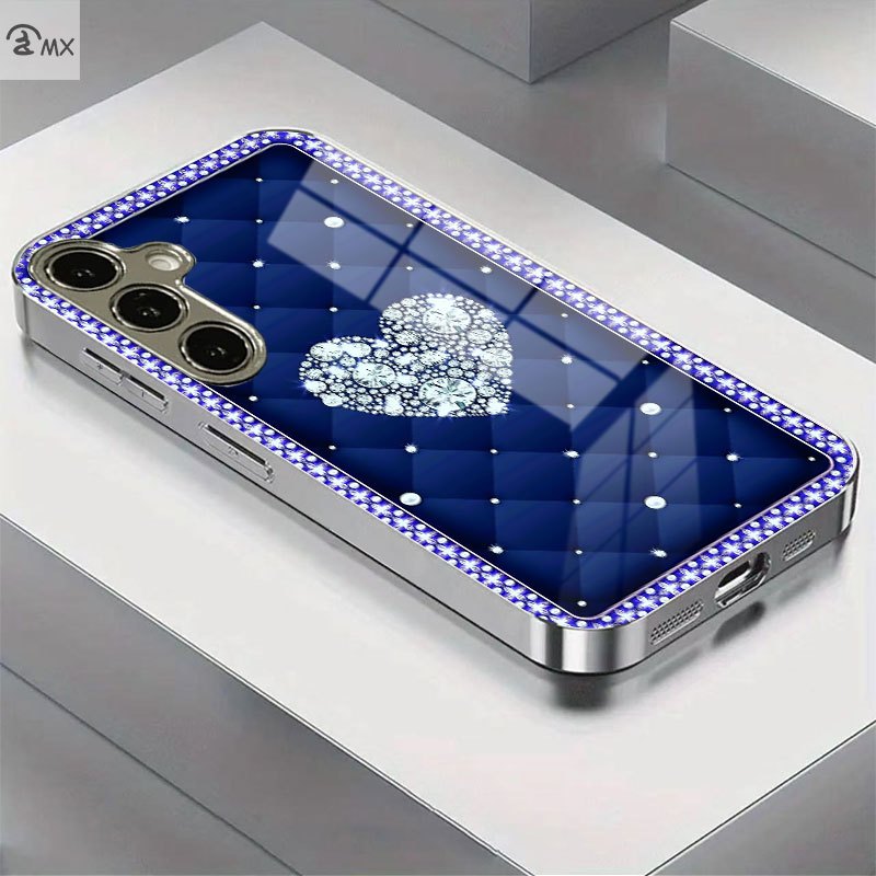 TEMU Phone Case: Diamond-encrusted Phone Case For Galaxy S25 Ultra, S24 Plus, S23 Fe, S21 Pro, S22, S20 , A03s, A05s, A14, A31, A53, A34, A10, A04e,