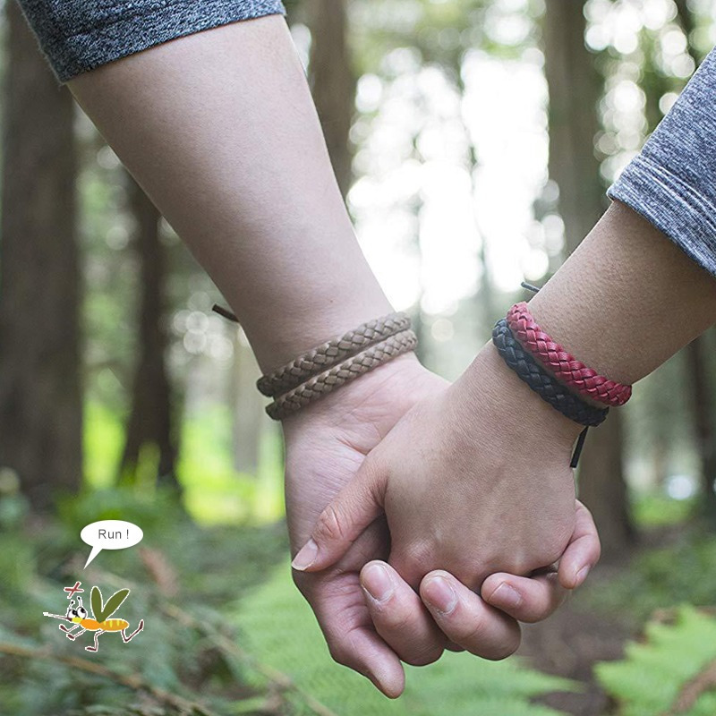 6/10pcs Colorful Braided Bracelets Bohemian Style Couples' Wristbands