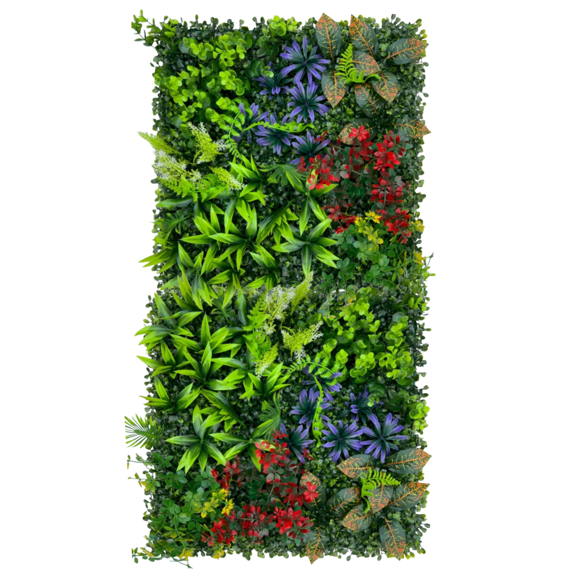 Image of 1pc Artificial Ivy Wall | 3d Green Plant Wall For Indoor And Outdoor Use, Privacy Fence, Suitable For Cafes, Restaurants, Hotels, Bars, Shopping Malls, Rooms, Bedrooms, - Plastic Fern Simulation