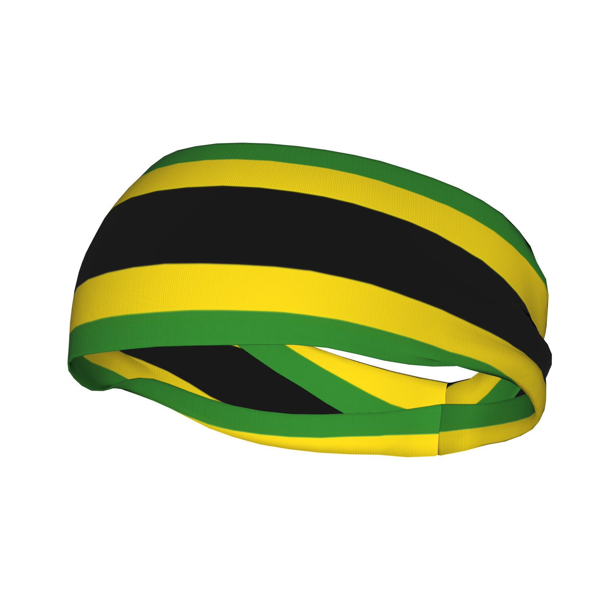 TEMU 2d Print Design Green Pattern Printed Headband For Cycling Headband Suitable For Everyday Use