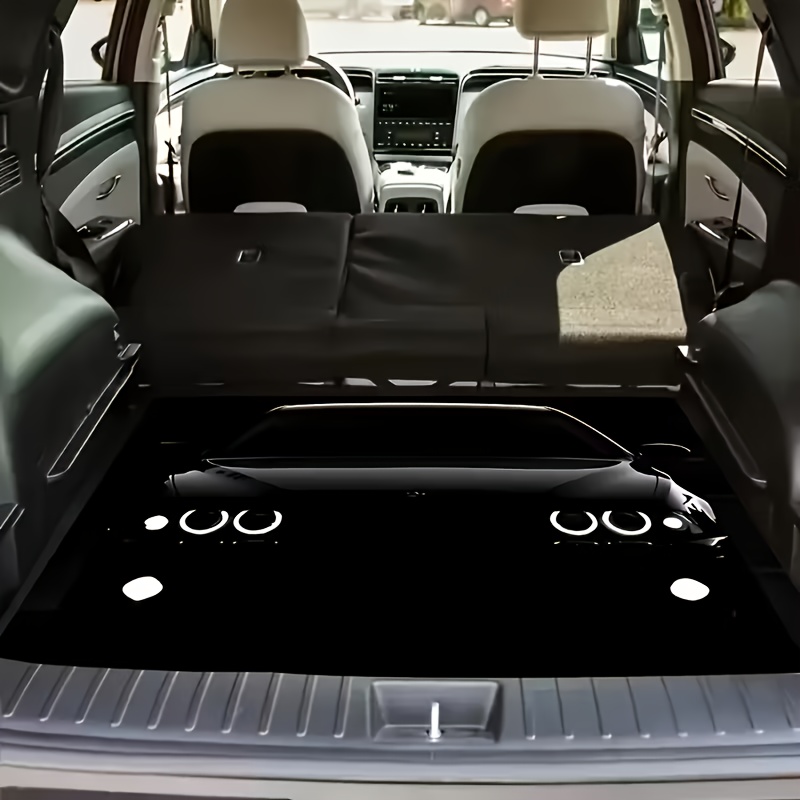 TEMU 1pc B-w- Trunk Mat- Is A "storage Box"! It Can Hold Luggage, And More Importantly, It Can Hold The Small Journey