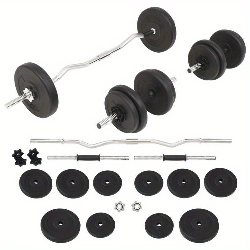 TEMU Limited Time Offer!barbell And Dumbbell Set 30kg