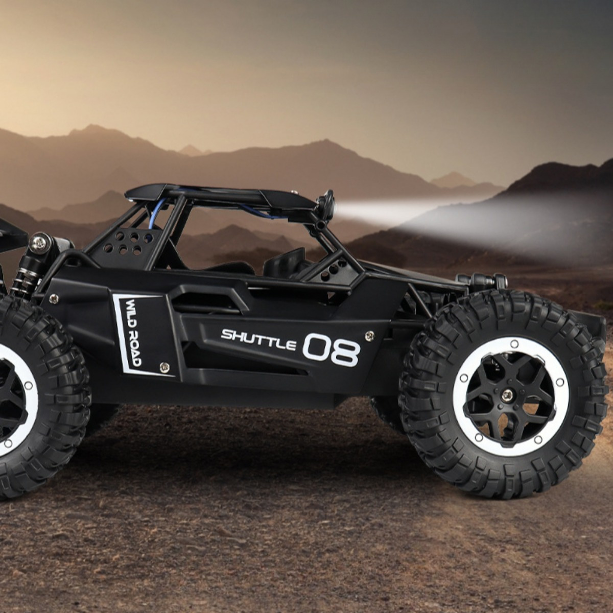 1:16 Scale All Terrain RC Off-Road Vehicle, 2.4GHz RC Kids Toy Car, Durable Alloy And Plastic, Fun Racing Car Model That Can Climb And Drift - Perfect As Party Favors And Holiday Gifts