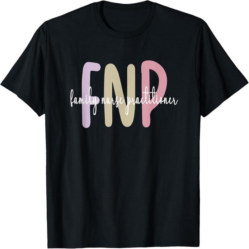 

1pc Fnp Appreciation T- - 100% Tee For , Printed , , Regular Fit, - For Nurse Practitioners, S-xxxl