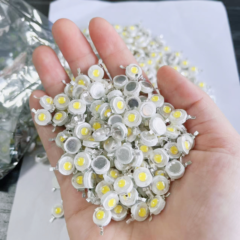 20 piezas de diodos emissores   led   potencia 1w   frío, luces tubulares, 3v-3.4v detalles 3