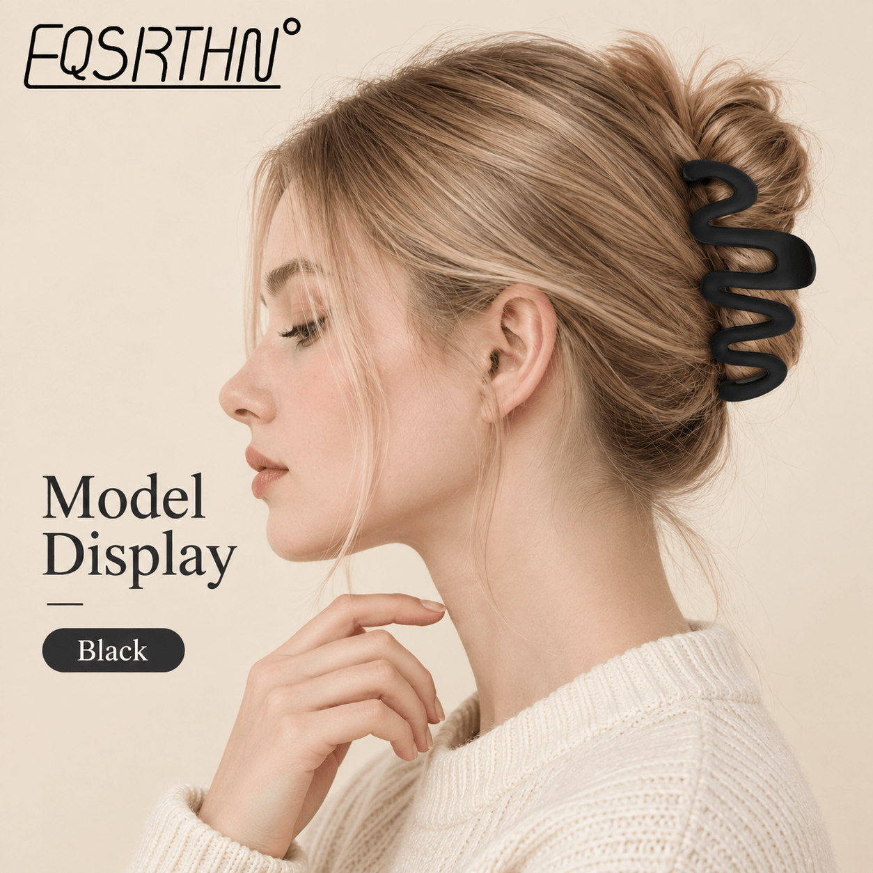 8pcs Wave Hair Claw Clips Set for Daily Styling