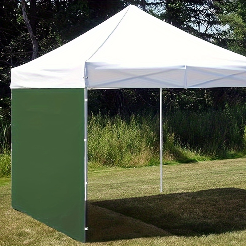 a heavy duty oxford cloth tent with a size of 76 77 inches x118 11 inches and a color of dark green without a top cover frame suitable for market stalls yards and gardens