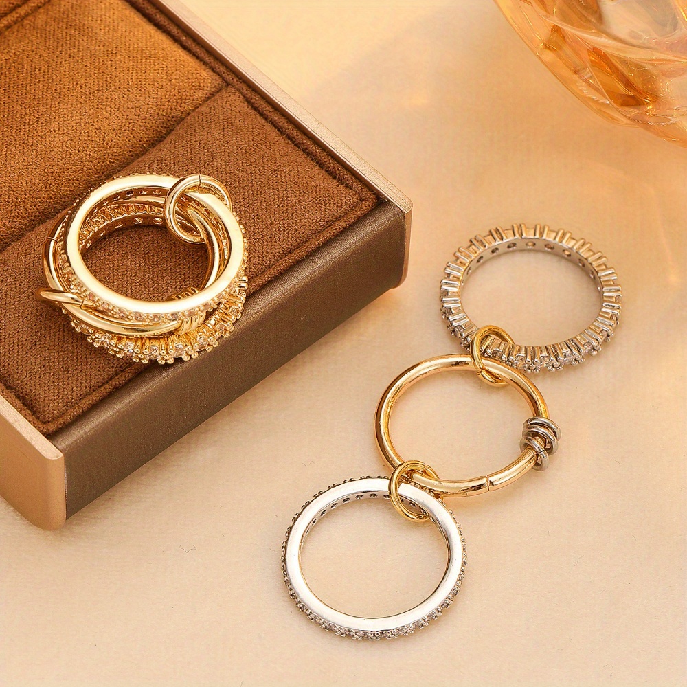 Women's Stackable Rings Party Jewelry Christmas Gift