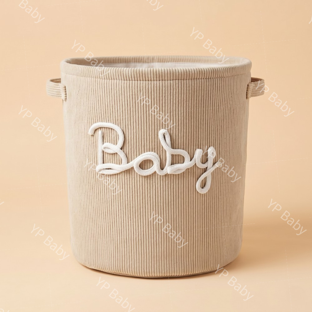 TEMU 1pc Diaper Storage Basket Cartoon Pattern Diaper Organizer Home Large Capacity Laundry Basket Christmas, Halloween