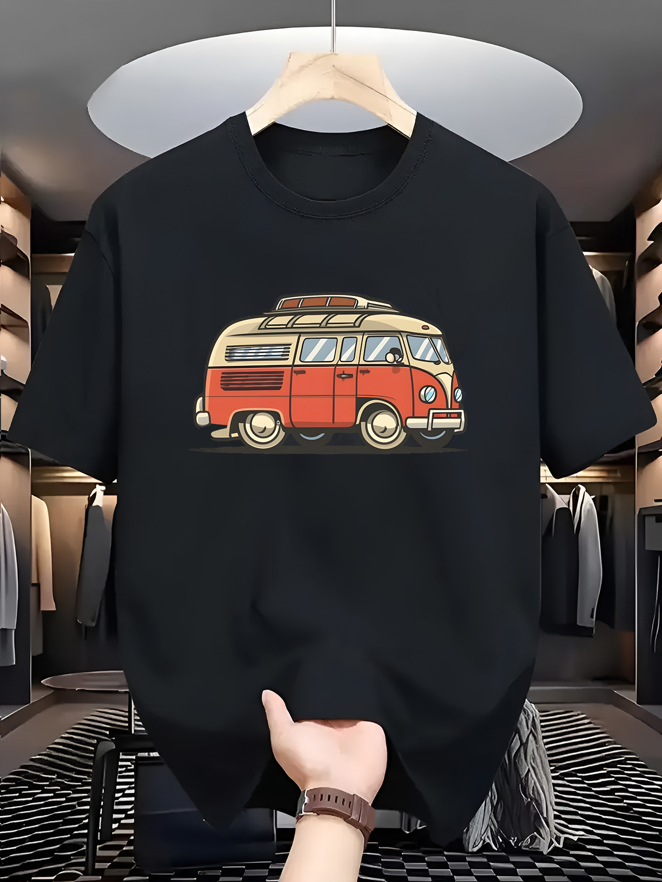 camiseta gráfica vintage hombre cómoda camiseta Temu Spain