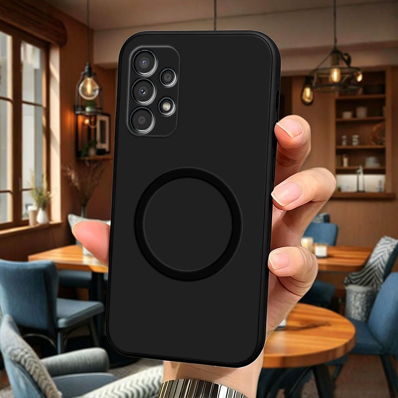 TEMU Phone Case - For Galaxy A13 A13 5g A23 A33 5g A53 5g Fashion Magnetic Ring Case Anti-slip Magnetic Soft Tpu Cover Dust-proof Wear-resistant