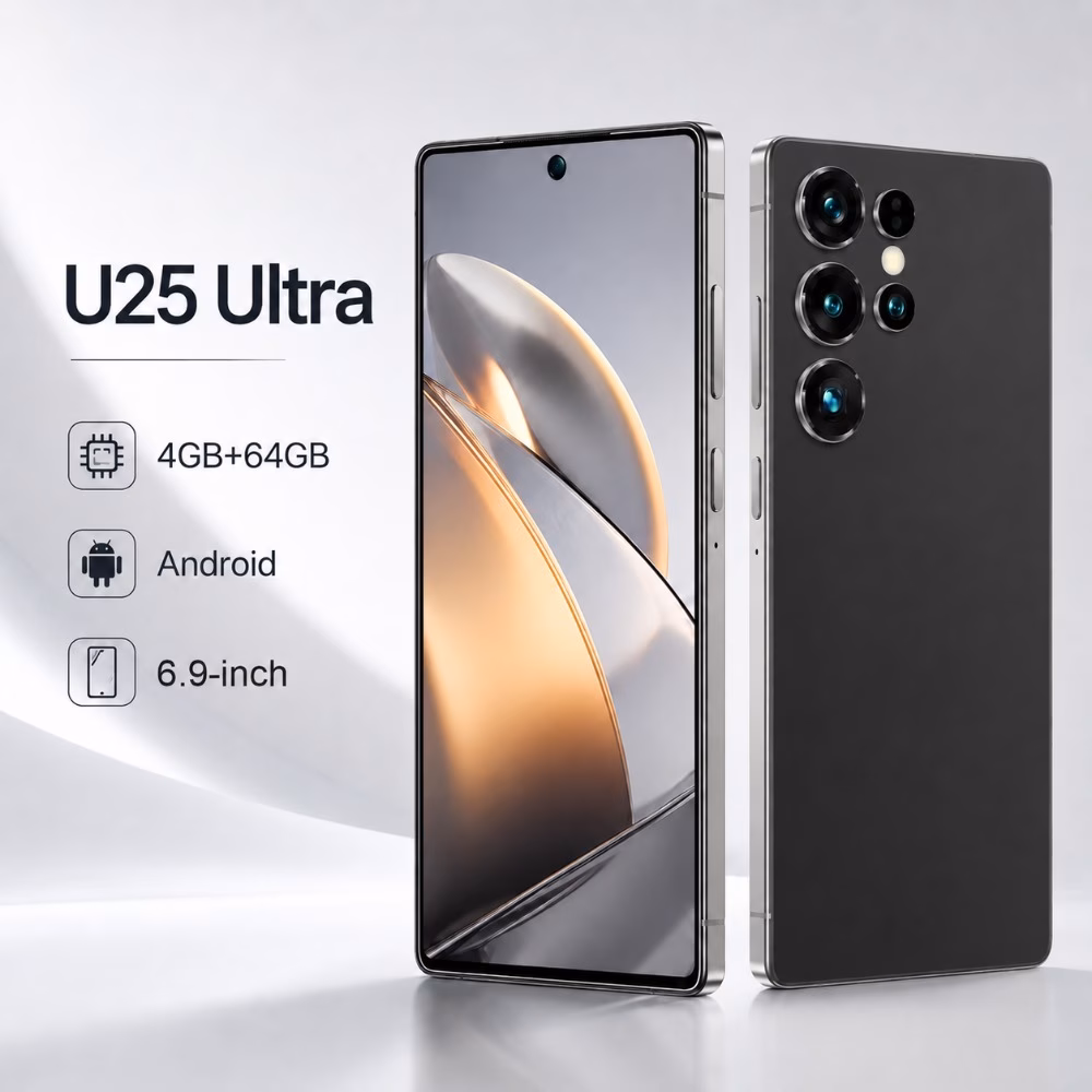 u25 ultra 2026 latest 6 9 unlocked phone camera usb type c charging slot usb type c charging the go Product details 6