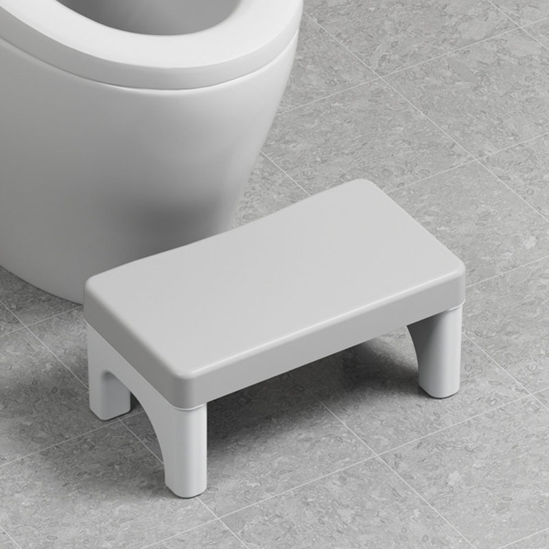 TEMU Tabouret de Toilette avec -Pieds, -Pieds Épaissi, Aide à la Position Accroupie, Tabouret de Toilette, Tabouret de Pot