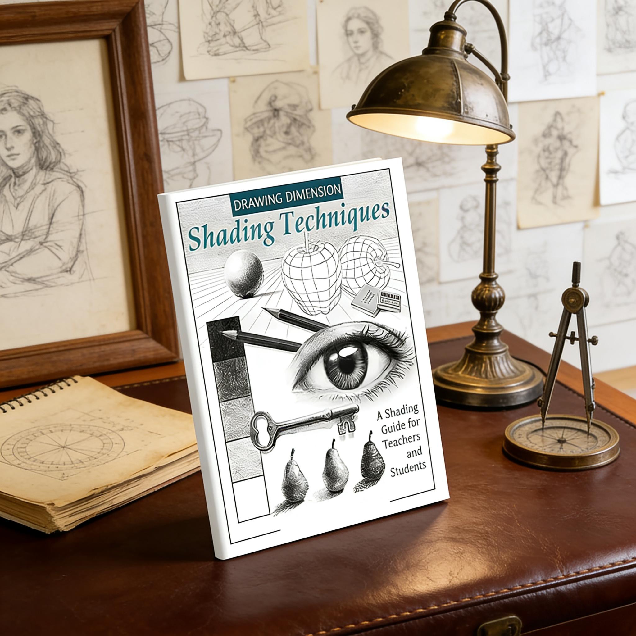 E-shop Schattierungs-Techniken Malanleitung: Künstler Schritt-für-Schritt Schattierkurs, Skizzen Bleistift Zeichenhandbuch, und realistisches Malen -