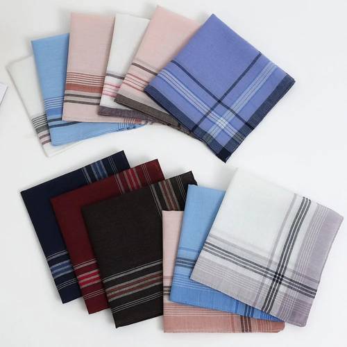 larawan ng item 6 na ng mataas na kalidad na mens striped handkerchiefs, pocket etiquette bibs (ipinapakita ang eleganteng estilo ng ) - wedding party business casual handkerchiefs, malaking regalo para sa outdoor sports (14.09 14.09in), perpektong regalo para sa ng mga