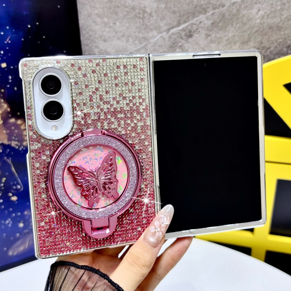 phone case gradient     stand folding case for samsung z fold 8 full coverage   phone case