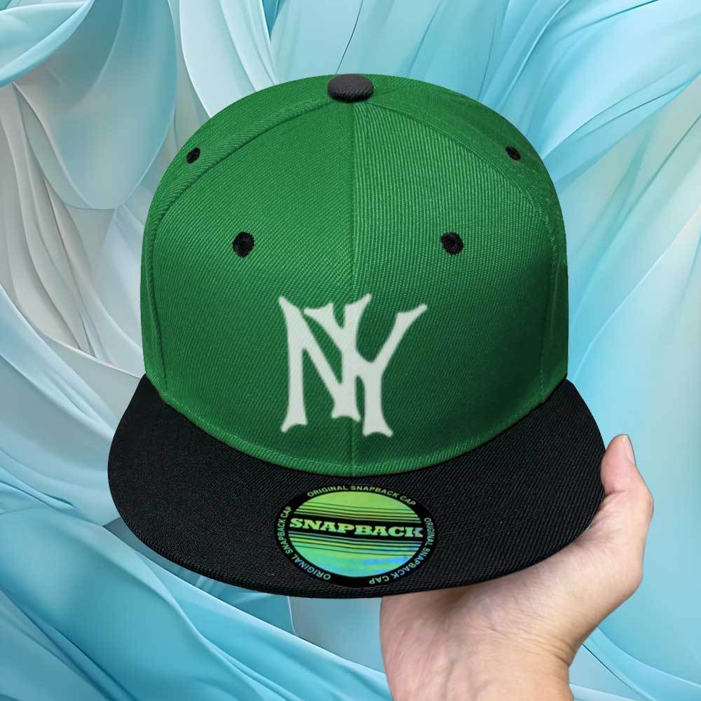 TEMU Cappellino Snapback a d'Anatra con Motivo Stampato e Design a Blocchi di , Stile Unisex per del Ringraziamento, Fibbia Regolabile, Novit� di