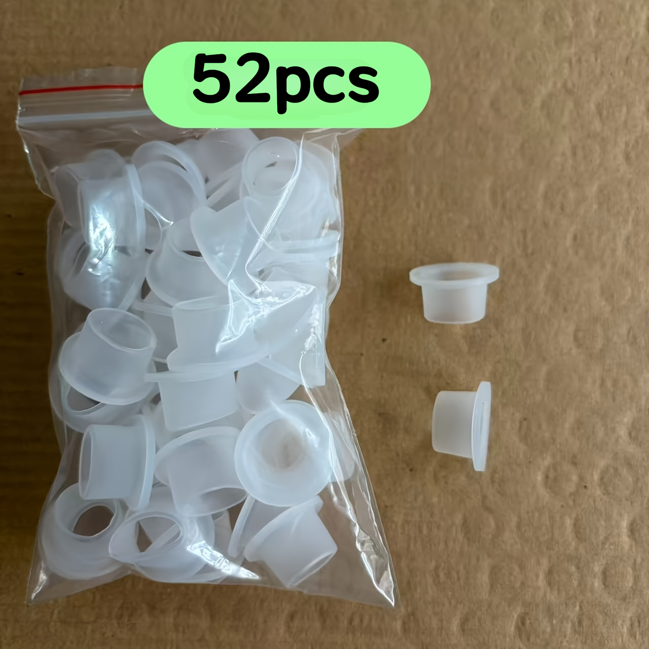 TEMU 52 juntas de silicona, diseñadas para sellar tuberías roscadas y mangueras, evitando eficazmente las fugas. Adecuadas para almohadillas de a