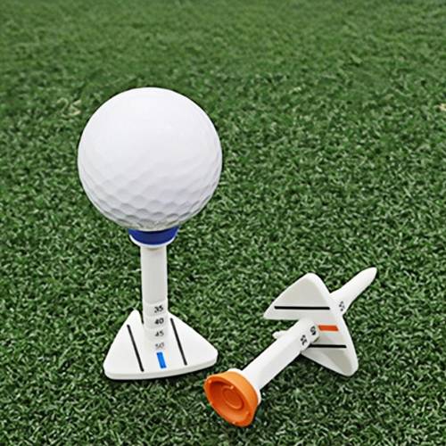 wysokiej jakości, akcesoria golfowe, trwałe regulowane kołki golfowe, prezenty dla golfistów, zestaw 4 sztuk dostępny w mieszanym opakowaniu w kolorach czerwonym, zielonym, niebieskim i pomarańczowym