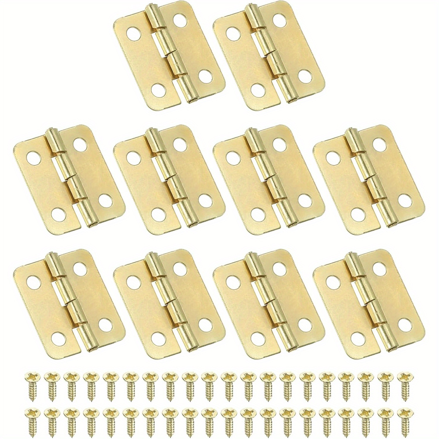2 PCs Antique Bronze Flap Hinges With Lengthened Axis - Vintage Style Hinges For Wooden Boxes Door Cabinet, Plate Length Of 3-in (76 Mm), Large Size
