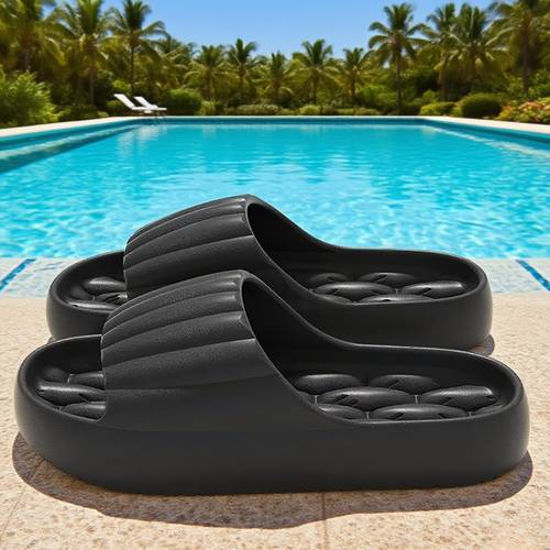 womens eva slippers non slip indoor outdoor use with cushioning insole and soft sole quick dry round toe easy on off suitable for durable eva material universal style womens footwear women shoes