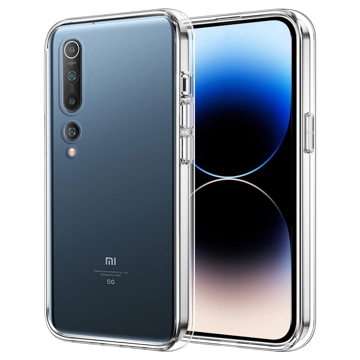 TEMU Phone Case: Case For Xiaomi Mi 10 5g Shockproof Phone Bumper Cover Anti-scratch (transparent)