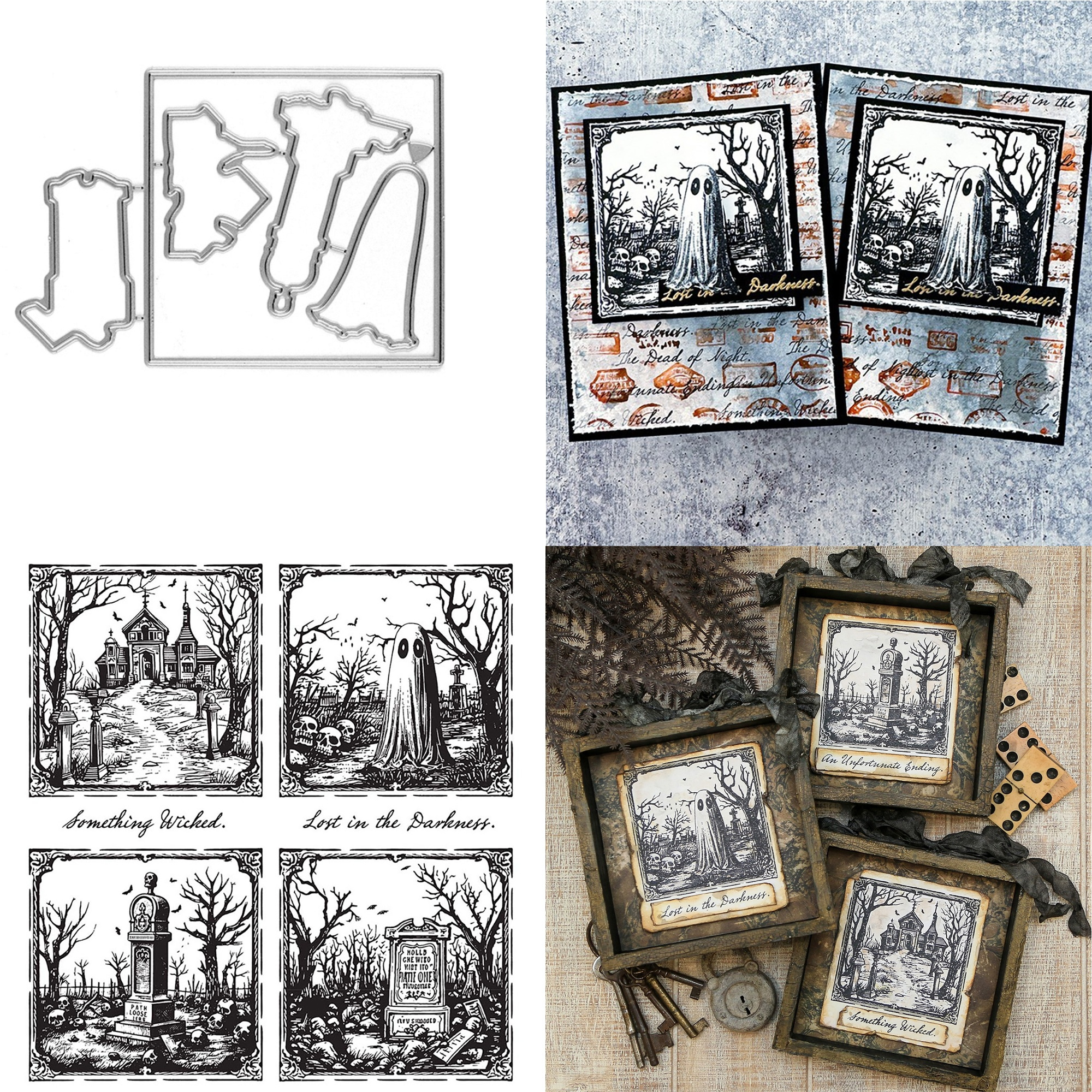 stamp and dies sold on Temu United States