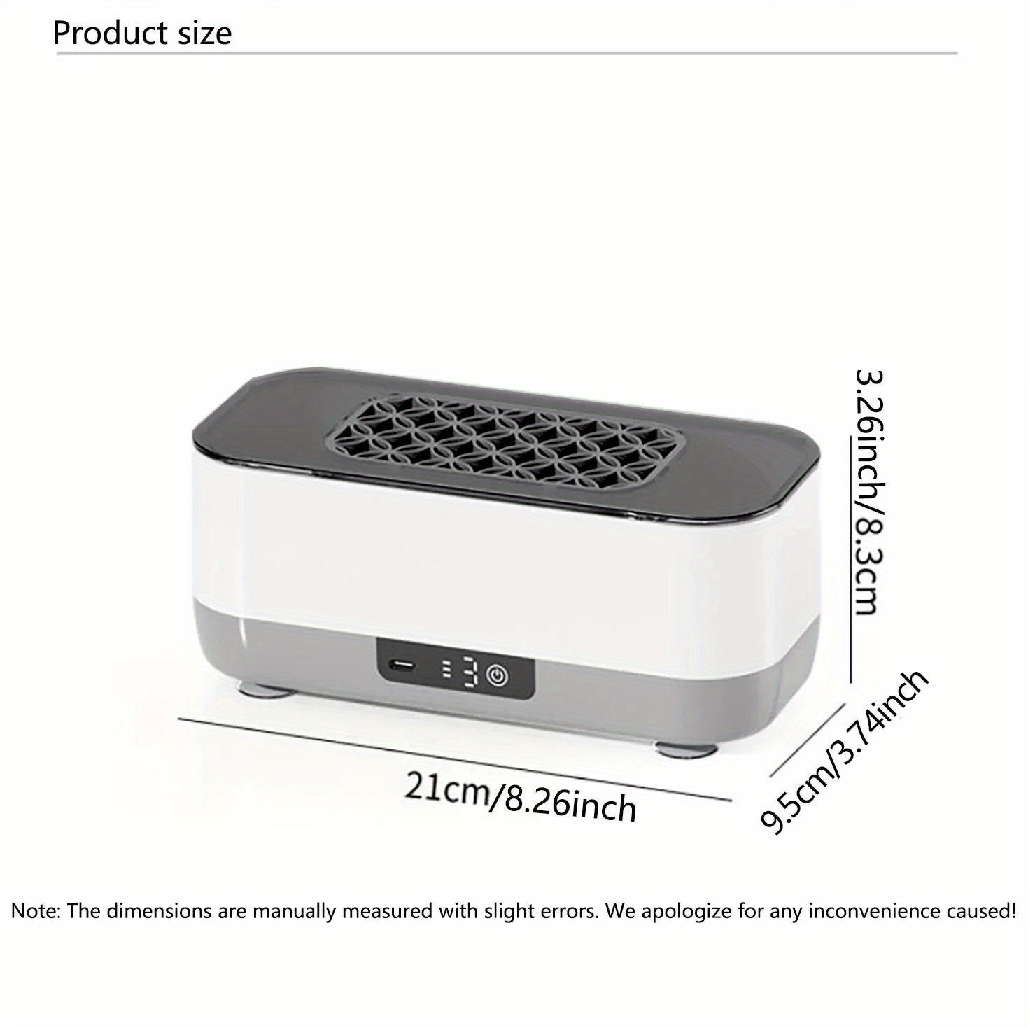 popular   portable glasses braces dentures jewelry cleaner usb rechargeable high frequency vibration 360 deep cleaning   at home for watches makeup brushes etc household appliances and personal care products   Product details 5