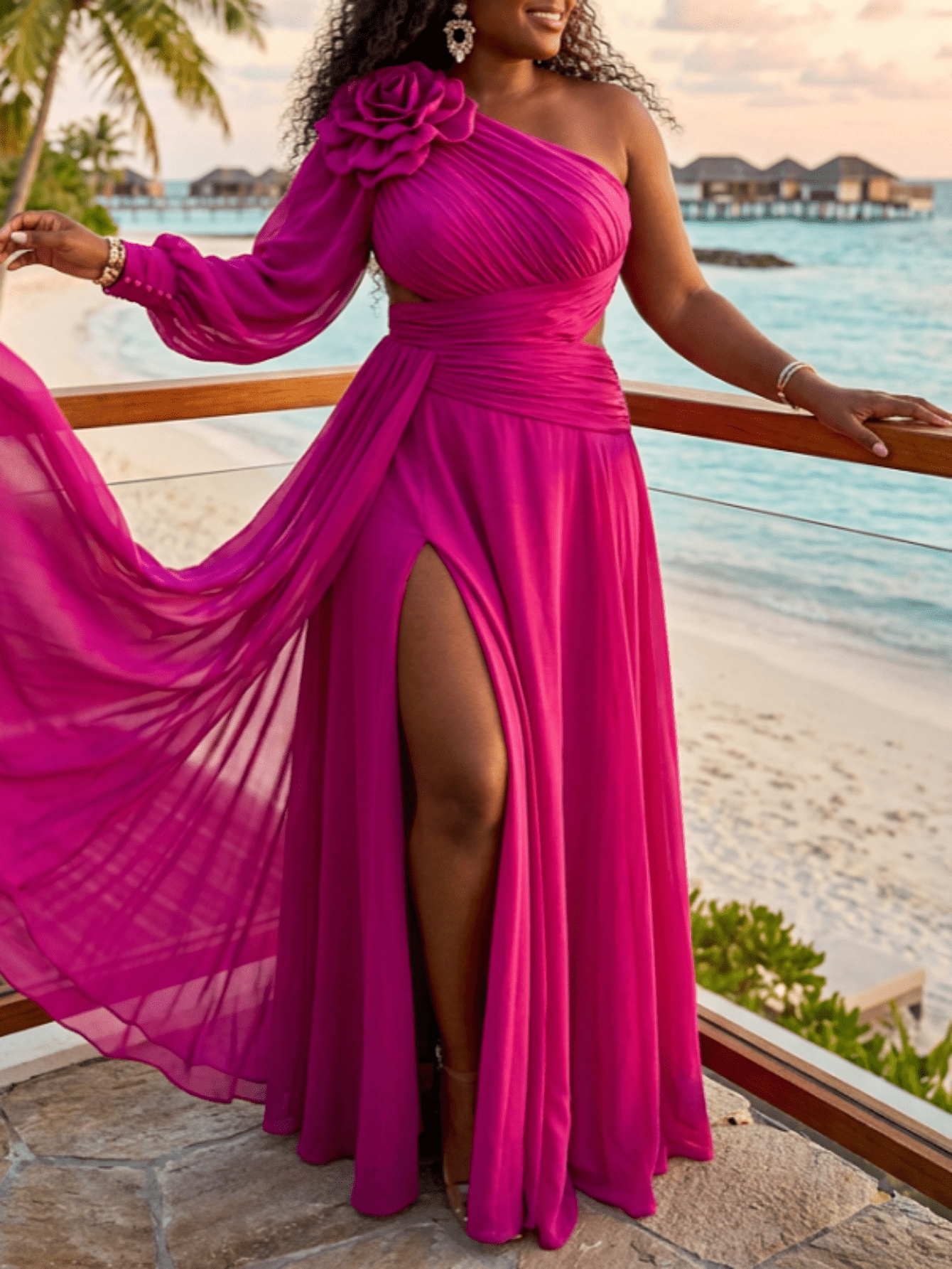 elegant long dresses for women sold on Temu United States
