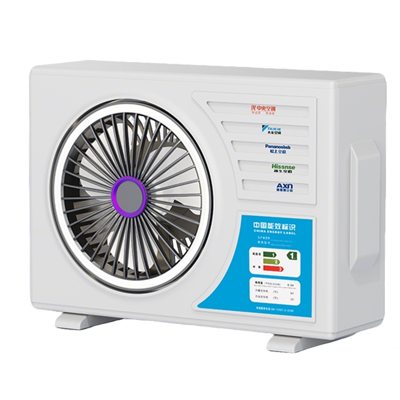5 speed adjustable portable air conditioner fan 3 level lighting 1 2     3 4       5th   wind desktop circulation cooling fan suitable for home and office ideal gift for parents  