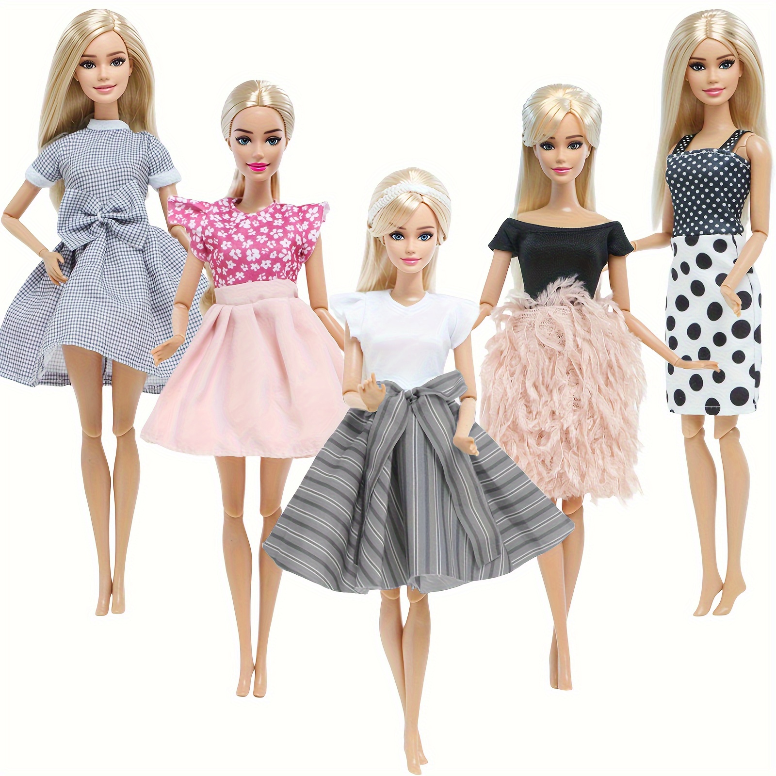 piezas ropa muñeca moda vestido elegante muñeca 11 Temu Colombia