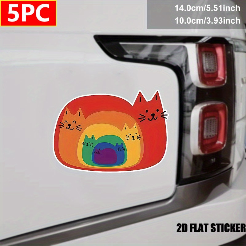 Cat Grandma Vinyl Bumper Sticker - 5 Inch Waterproof Decal For Cars, Laptops, Windows