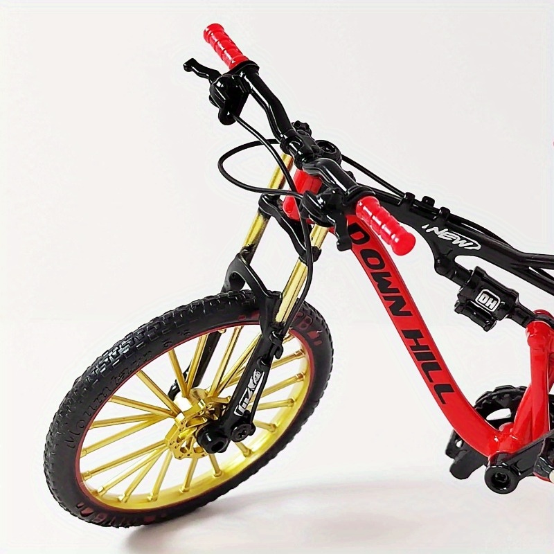 1:8比例合金山地自行车模型，逼真的玩具装饰品 -  金属材料，适合自行车爱好者和模型收藏家的高端桌面装饰品 商品详情 6