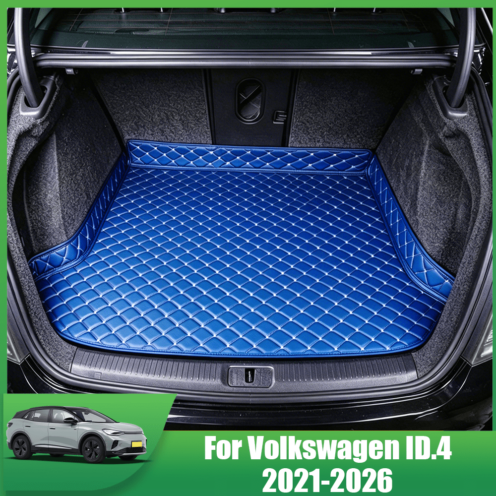 TEMU For 2021-2026 Pu Leather Car Trunk Mat | Premium Cargo Liner Protects Boot, Stylish & Durable, Accessory, Auto Interior Product