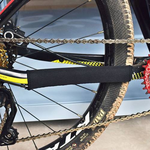 4pcs cycling protector anti scratch rubbing bicycle posted guards mtb road bike chain protector cover